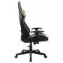 Black and Gold Synthetic Leather Gaming Chair by vidaXL, Gaming chairs - Ref: Foro24-20504, Price: 165,32 €, Discount: %