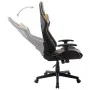 Black and Gold Synthetic Leather Gaming Chair by vidaXL, Gaming chairs - Ref: Foro24-20504, Price: 165,32 €, Discount: %