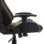 Black and Gold Synthetic Leather Gaming Chair by vidaXL, Gaming chairs - Ref: Foro24-20504, Price: 165,32 €, Discount: %