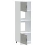 Armarios para horno 2 uds Lucca gris hormigón madera ingeniería von , Küchenschränke - Ref: Foro24-3315035, Preis: 202,28 €, ...
