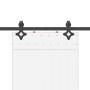 Kit de herrajes para puertas correderas acero negro 152,5 cm von , Türartikel - Ref: Foro24-4009706, Preis: 64,54 €, Rabatt: %