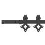 Kit de herrajes para puertas correderas acero negro 152,5 cm von , Türartikel - Ref: Foro24-4009706, Preis: 64,54 €, Rabatt: %