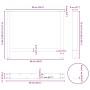 Patas para mesa de centro de acero natural 2 uds 90x(72-73) cm by , Table legs - Ref: Foro24-4013319, Price: 104,48 €, Discou...