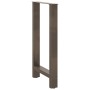 Patas para mesa de centro de acero natural 2 uds 50x(90-91) cm by , Table legs - Ref: Foro24-4013331, Price: 93,62 €, Discoun...