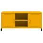 Mueble para TV acero laminado en frío amarillo 100,5x39x43,5 cm von , TV-Möbel - Ref: Foro24-846665, Preis: 93,73 €, Rabatt: %