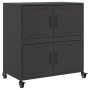 Aparador de acero negro 68x39x72 cm by , Sideboards - Ref: Foro24-846650, Price: 106,23 €, Discount: %