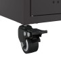 Aparador de acero negro 68x39x72 cm by , Sideboards - Ref: Foro24-846650, Price: 106,23 €, Discount: %