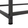 Aparador de acero laminado en frío negro 100,5x39x107 cm von , Sideboards - Ref: Foro24-846596, Preis: 105,40 €, Rabatt: %