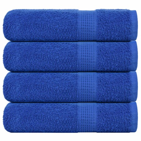 Toallas de baño 4 uds azul 100x150 cm 360 g/m² 100% algodón von , Handtücher - Ref: Foro24-136717, Preis: 44,81 €, Rabatt: %