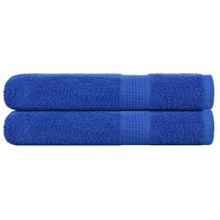 Toallas 2 uds 100% algodón azul 100x200 cm 600 gsm by , Towels - Ref: Foro24-136722, Price: 47,23 €, Discount: %