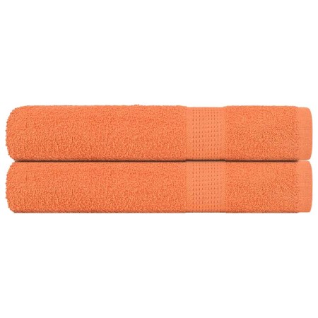 Toallas 2 uds 100% algodón naranja 100x200 cm 600 gsm by , Towels - Ref: Foro24-136914, Price: 35,04 €, Discount: %