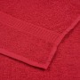 Toallas de sauna 2 uds 100% algodón rojo 80x200 cm 360 gsm de , Toallas - Ref: Foro24-136935, Precio: 32,39 €, Descuento: %