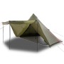 Tienda campaña familiar tipi 6 personas impermeable verde oliva