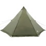 Tienda campaña familiar tipi 6 personas impermeable verde oliva