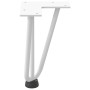 Patas de mesa tipo horquilla 4 uds acero macizo blanco 20 cm by , Table legs - Ref: Foro24-4012433, Price: 37,75 €, Discount: %