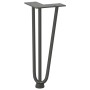 Patas de mesa tipo horquilla 4 uds acero macizo antracita 30 cm by , Table legs - Ref: Foro24-4012438, Price: 44,66 €, Discou...