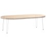 Patas de mesa tipo horquilla 4 uds acero macizo blanco 72 cm by , Table legs - Ref: Foro24-4012425, Price: 71,24 €, Discount: %