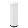 Patas para mesa de centro 4 uds acero blanco 42-44 cm by , Table legs - Ref: Foro24-4012465, Price: 68,35 €, Discount: %