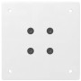 Patas para mesa de centro 4 uds acero blanco 42-44 cm by , Table legs - Ref: Foro24-4012465, Price: 68,35 €, Discount: %