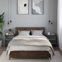 Mesitas noche 2 uds madera ingeniería gris sonoma 40x31x50 cm by , Nightstands - Ref: Foro24-848706, Price: 64,57 €, Discount: %
