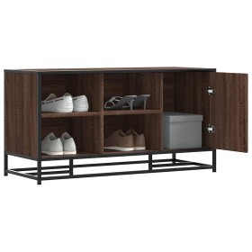 Banco zapatero madera de ingeniería roble marrón 100x40x53,5 cm von , Bänke für Hallen und Lager - Ref: Foro24-849218, Preis:...