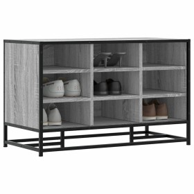 Banco zapatero madera de ingeniería gris sonoma 84x40x53,5 cm von , Bänke für Hallen und Lager - Ref: Foro24-849232, Preis: 7...