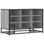 Banco zapatero madera de ingeniería gris sonoma 84x40x53,5 cm by , Benches for halls and storage - Ref: Foro24-849232, Price:...