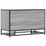 Banco zapatero madera de ingeniería gris sonoma 84x40x53,5 cm by , Benches for halls and storage - Ref: Foro24-849232, Price:...
