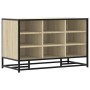 Banco zapatero madera de ingeniería roble sonoma 84x40x53,5 cm von , Bänke für Hallen und Lager - Ref: Foro24-849230, Preis: ...