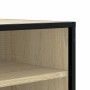 Banco zapatero madera de ingeniería roble sonoma 84x40x53,5 cm von , Bänke für Hallen und Lager - Ref: Foro24-849230, Preis: ...