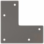 Patas mesa tipo horquilla 4 uds acero macizo acero natural 10cm by , Table legs - Ref: Foro24-4012431, Price: 29,38 €, Discou...