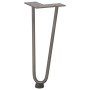 Patas mesa tipo horquilla 4 uds acero macizo acero natural 30cm von , Tischbeine - Ref: Foro24-4012419, Preis: 39,19 €, Rabat...