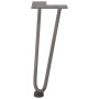 Patas mesa tipo horquilla 4 uds acero macizo acero natural 30cm von , Tischbeine - Ref: Foro24-4012419, Preis: 39,19 €, Rabat...