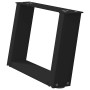 Patas de mesa de centro forma U 2uds acero negro 40x(30-31) cm von , Tischbeine - Ref: Foro24-4012740, Preis: 64,77 €, Rabatt: %