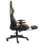 Drehbarer Gaming-Stuhl mit goldfarbener PVC-Fußstütze von vidaXL, Gaming-Stühle - Ref: Foro24-20498, Preis: 191,24 €, Rabatt: %