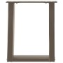 Patas para mesa de centro en forma de U 2 uds antracita acero by , Table legs - Ref: Foro24-4012763, Price: 62,88 €, Discount: %