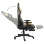 Drehbarer Gaming-Stuhl mit goldfarbener PVC-Fußstütze von vidaXL, Gaming-Stühle - Ref: Foro24-20498, Preis: 191,24 €, Rabatt: %