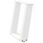 Patas de mesa de centro forma U 2uds acero blanco 38x(42-43) cm de , Patas para mesas - Ref: Foro24-4012761, Precio: 59,12 €,...