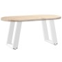 Patas de mesa de centro forma U 2uds acero blanco 38x(42-43) cm de , Patas para mesas - Ref: Foro24-4012761, Precio: 59,12 €,...