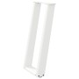 Patas de mesa consola forma U 2 uds acero blanco 28x(72-73) cm by , Table legs - Ref: Foro24-4012777, Price: 68,17 €, Discoun...
