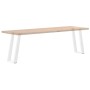 Patas de mesa consola forma U 2 uds acero blanco 28x(72-73) cm by , Table legs - Ref: Foro24-4012777, Price: 68,17 €, Discoun...