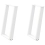 Patas para mesa de comedor en forma de U 2 uds acero blanco by , Table legs - Ref: Foro24-4012789, Price: 98,82 €, Discount: %
