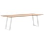 Patas para mesa de comedor en forma de U 2 uds acero blanco by , Table legs - Ref: Foro24-4012789, Price: 98,82 €, Discount: %