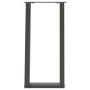 Patas mesa consola forma U 2 uds acero antracita 38x(72-73) cm von , Tischbeine - Ref: Foro24-4012782, Preis: 73,51 €, Rabatt: %