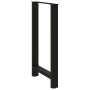 Patas de mesa de centro acero negro 2 uds 60x(100-101) cm de , Patas para mesas - Ref: Foro24-4013344, Precio: 133,49 €, Desc...