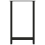 Patas de mesa de centro acero negro 2 uds 60x(100-101) cm de , Patas para mesas - Ref: Foro24-4013344, Precio: 133,49 €, Desc...