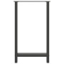 Patas de mesa de centro acero antracita 2 uds 60x(100-101) cm von , Tischbeine - Ref: Foro24-4013346, Preis: 110,23 €, Rabatt: %