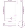 Patas de mesa de centro acero antracita 2 uds 60x(100-101) cm von , Tischbeine - Ref: Foro24-4013346, Preis: 110,23 €, Rabatt: %
