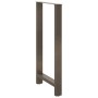 Patas para mesa de centro de acero natural 2 uds 60x(110-111)cm von , Tischbeine - Ref: Foro24-4013359, Preis: 108,32 €, Raba...