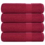 Toallas de Baño 4 uds burdeos 100x150 cm 360 gsm 100% algodón von , Handtücher - Ref: Foro24-136741, Preis: 50,89 €, Rabatt: %